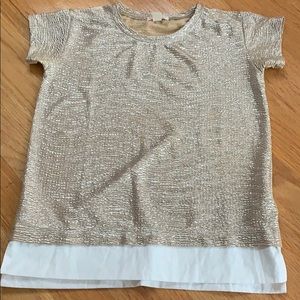J crew girls party top. Sz 8